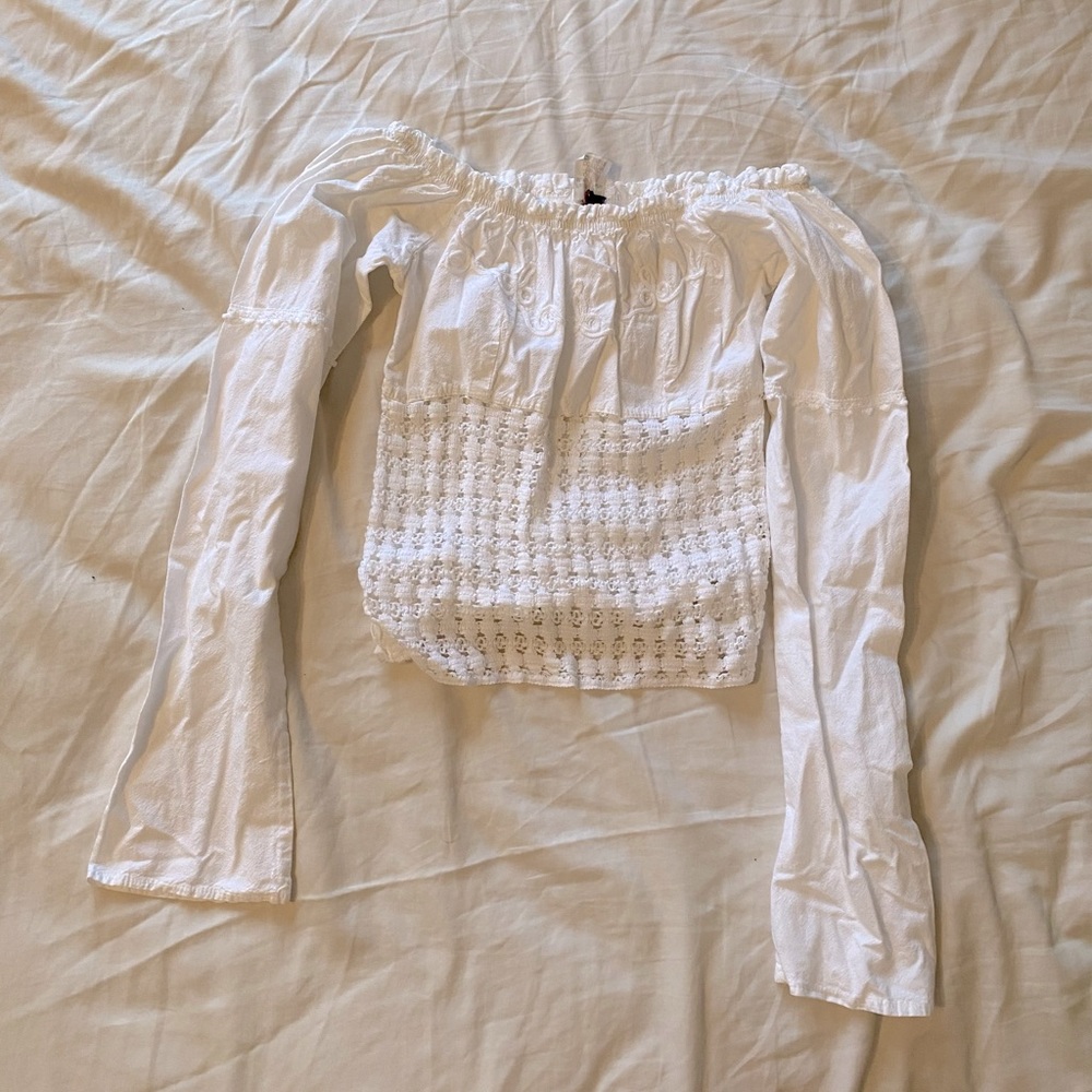 100% cotton white top - Picture 1 of 8
